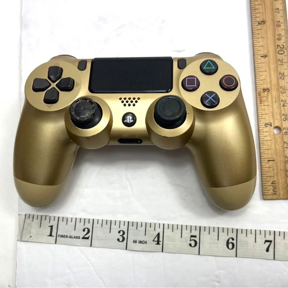 Gold Sony DualShock 4 Wireless Controller For PS4 Model CUH-ZCT2U 7s